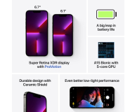 Apple iPhone 13 Pro 128GB Graphite - 681165 - zdjęcie 8